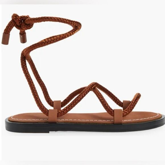 Rag & Bone Infinity Sandal (Women) Henna Brown Size 6.5 - Picture 4 of 8